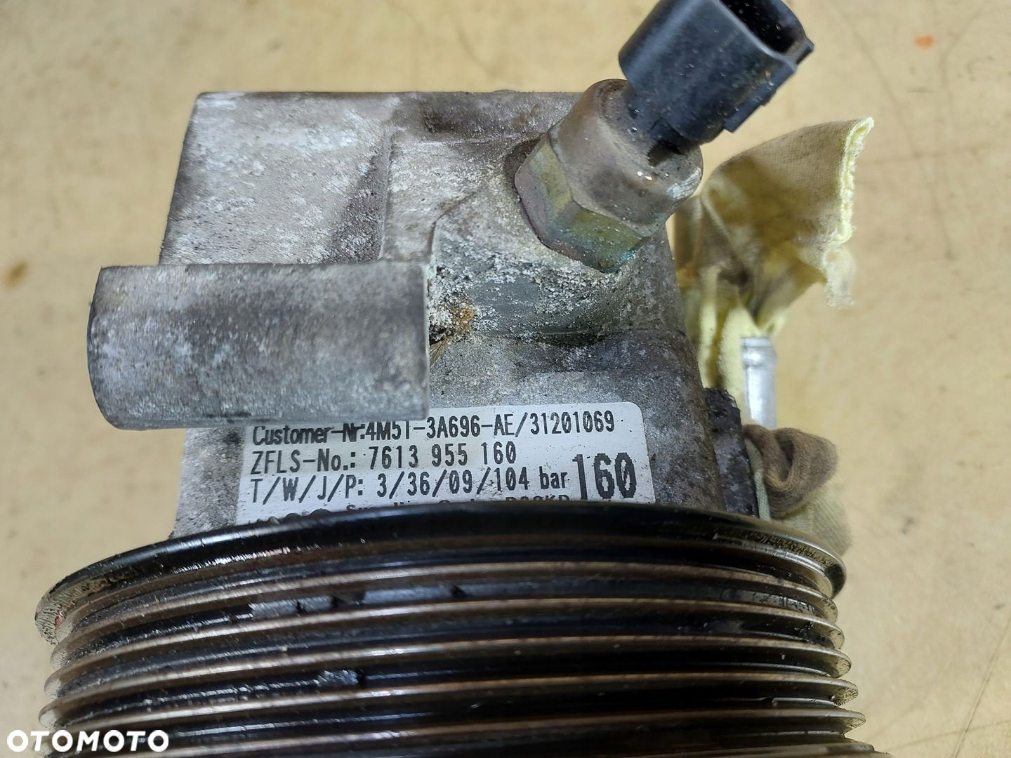FOCUS MK2 C-MAX MK1 1.6 B POMPA WSPOMAGANIA 4M513A696AE 08-11 - 7