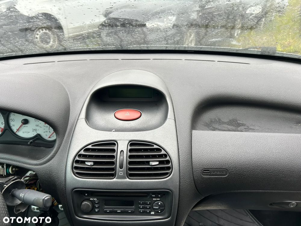 DESKA ROZDZIELCZA KOMPLET PODUSZKI PASY SENSOR PEUGEOT 206 - 3