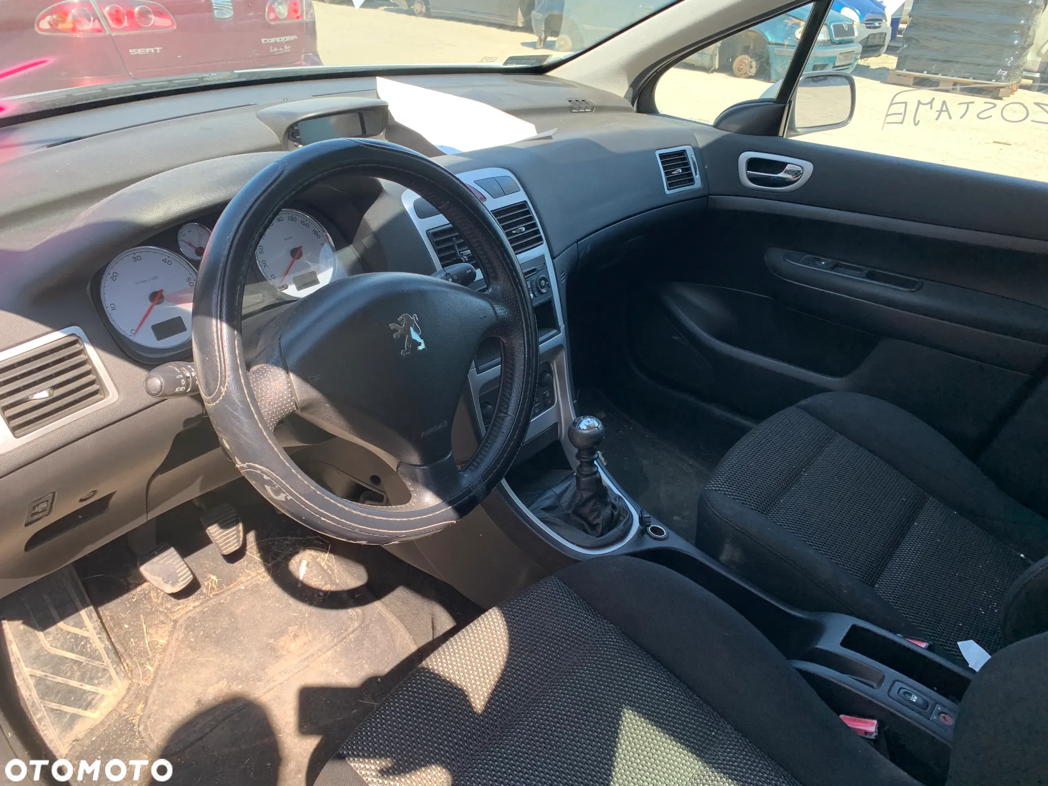 PEUGEOT 307 2007 *SAMOCHÓD NA CZĘŚCI* 582 MASKA LAMPA DRZWI LUSTERKO ZDERZAK GRILL BŁOTNIK KLAPA BELKA PRAWE LEWE PRZÓD TYŁ - 6