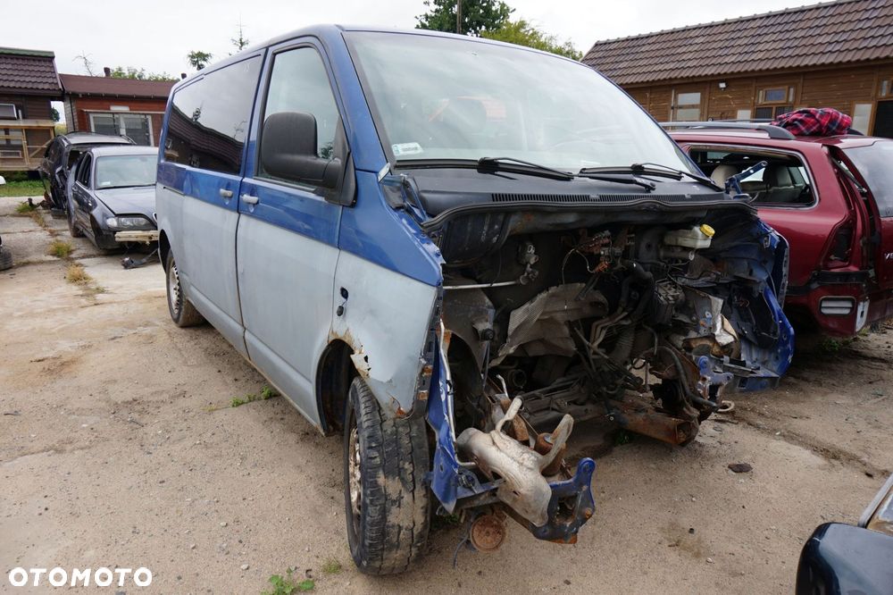 VOLKSWAGEN TRANSPORTER V T5 2007 LL5M 1.9 TDI BRS 102KM JQT NIEBIESKI na części - 7