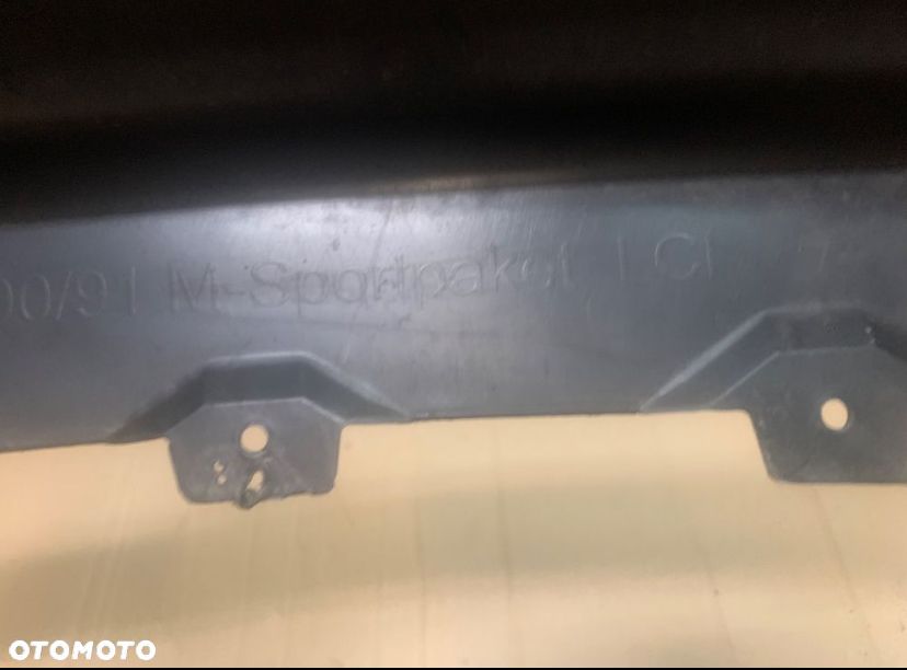 7892139 dokładka dyfuzor zderzaka m-power bmw 3 e90 e91 - 4