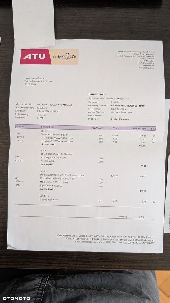 Kia Ceed Cee'd 1.4 L Business Line - 26