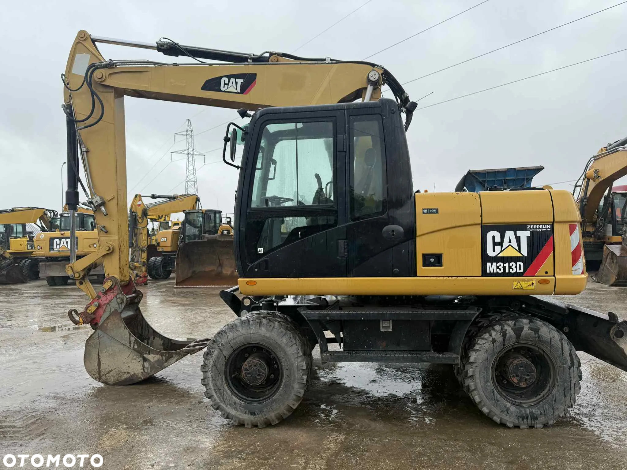 Caterpillar Cat M313D 8218 mtg Bez Edblue i DPF z Niemiec - 2
