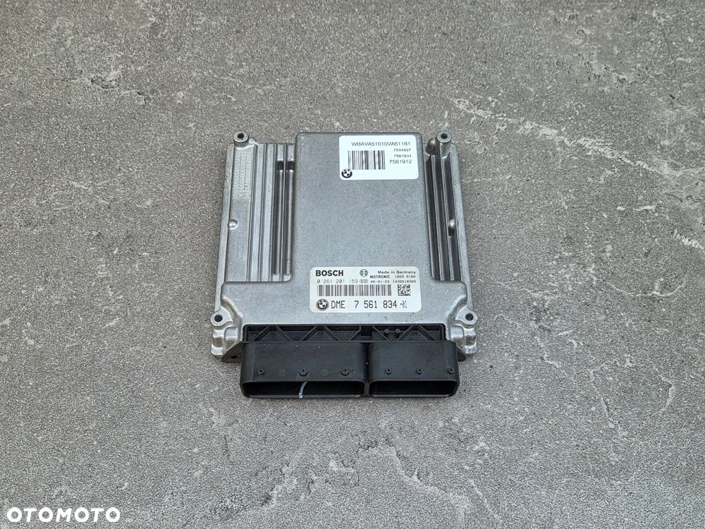 BMW E46 E90 E91 1,8 2,0 KOMPUTER STEROWNIK SILNIKA BOSCH 0261201159 7561834 - 1
