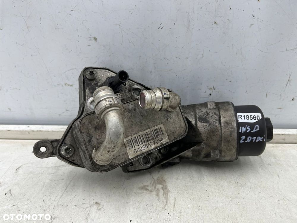 Obudowa filtra oleju Opel Insignia A Astra J Zafira C 08-17r. 2.0 CDTi podstawa chłodniczka 55577034 - 1