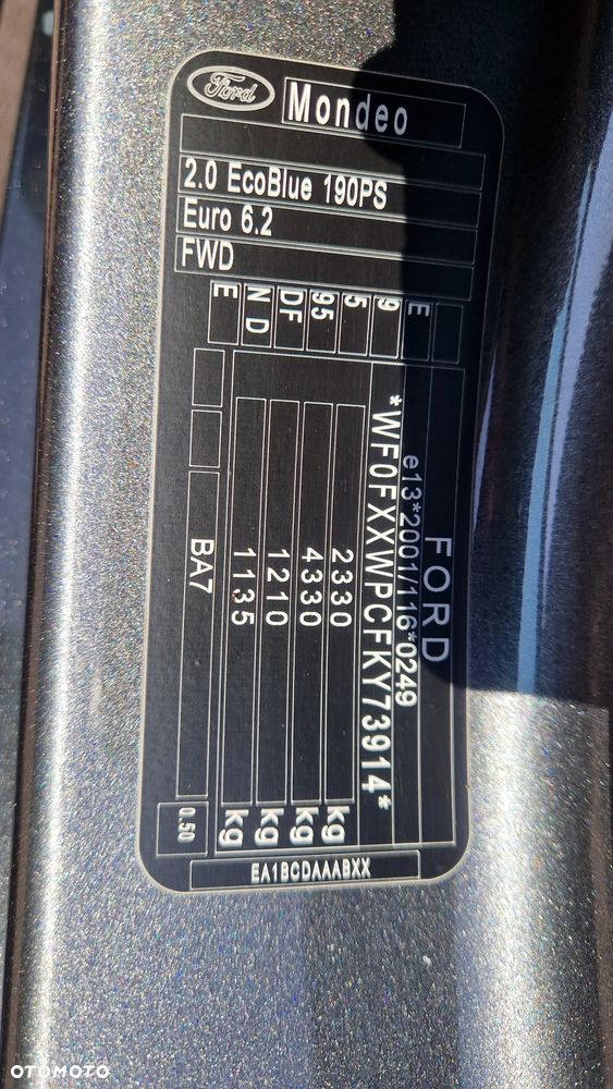 Ford Mondeo 2.0 EcoBlue Titanium - 16
