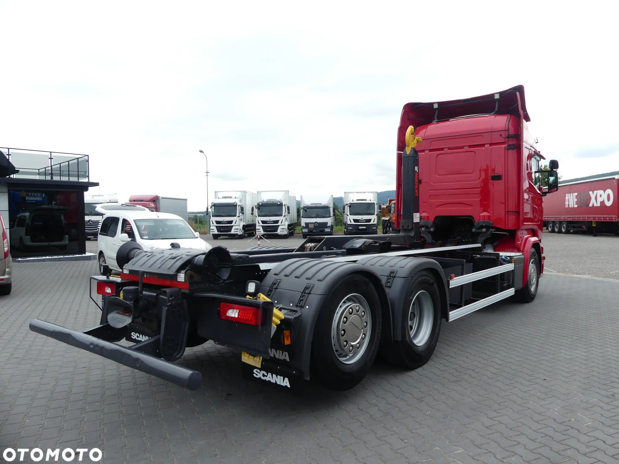 Scania R 490 / 6x2 / HAKOWIEC / HIAB MULTILIFT / RETARDER / EURO 6 / - 10