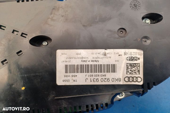 Ceasuri bord 8K0920931J Audi A4 B8/8K [facelift] [2011 - 2016] Avant - 5