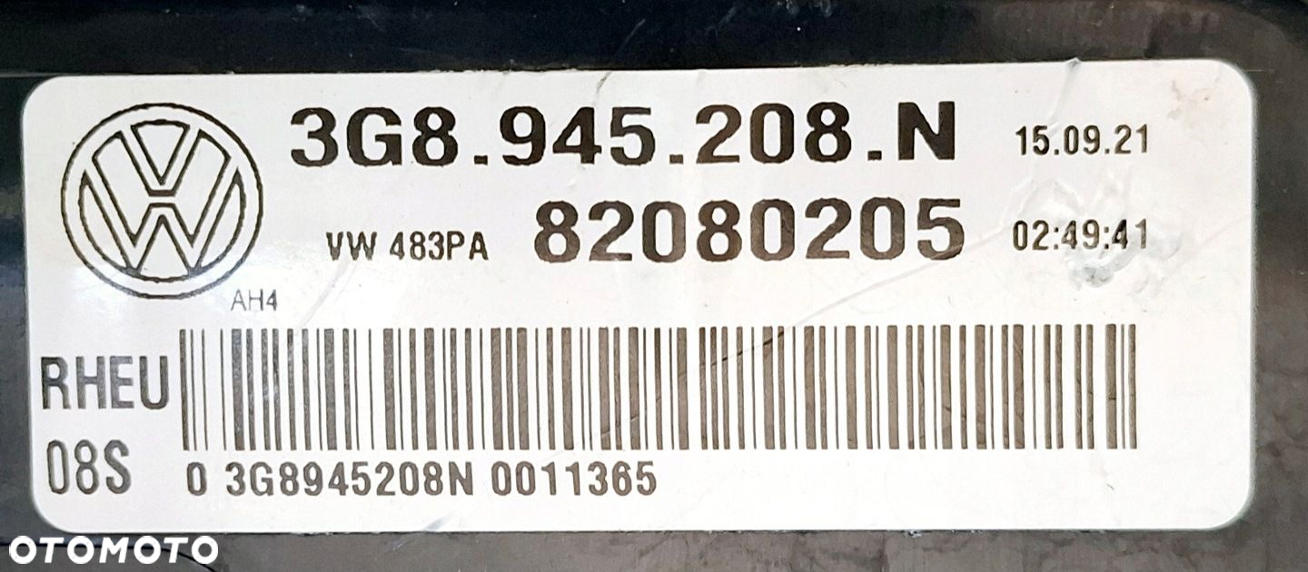 VW Volkswagen ARTEON LIFT LAMPA TYLNA PRAWA 3G8945208N Uszkodzony chrom - 6
