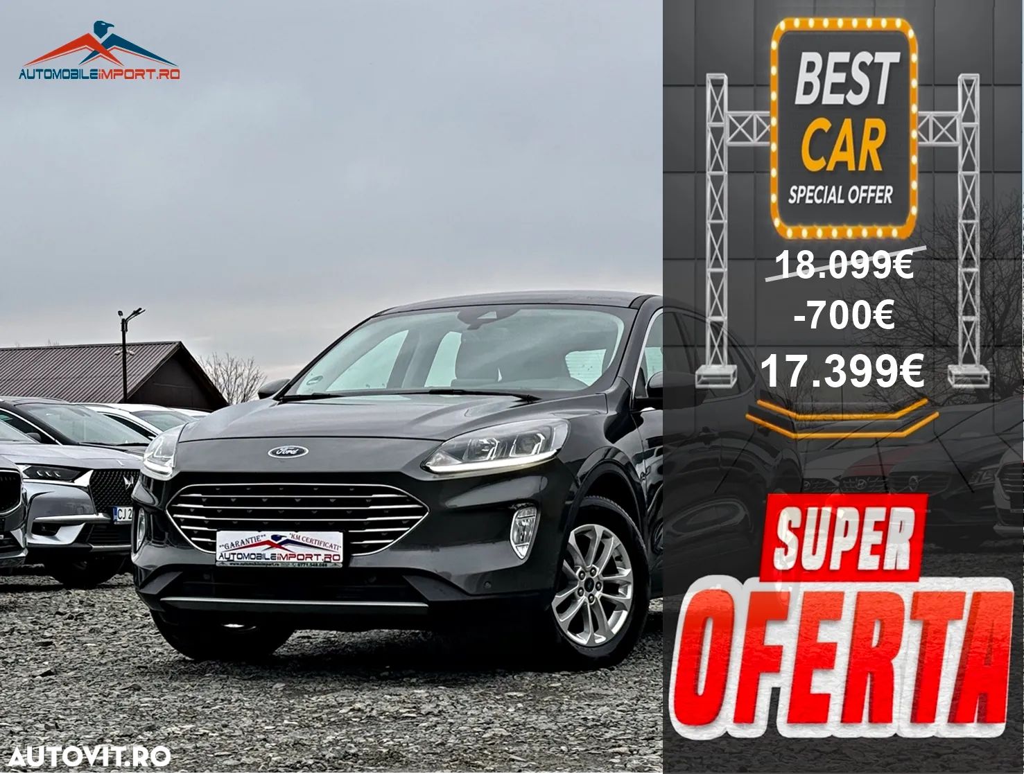 Ford Kuga 2.0 EcoBlue 4x4 Aut. TITANIUM - 1
