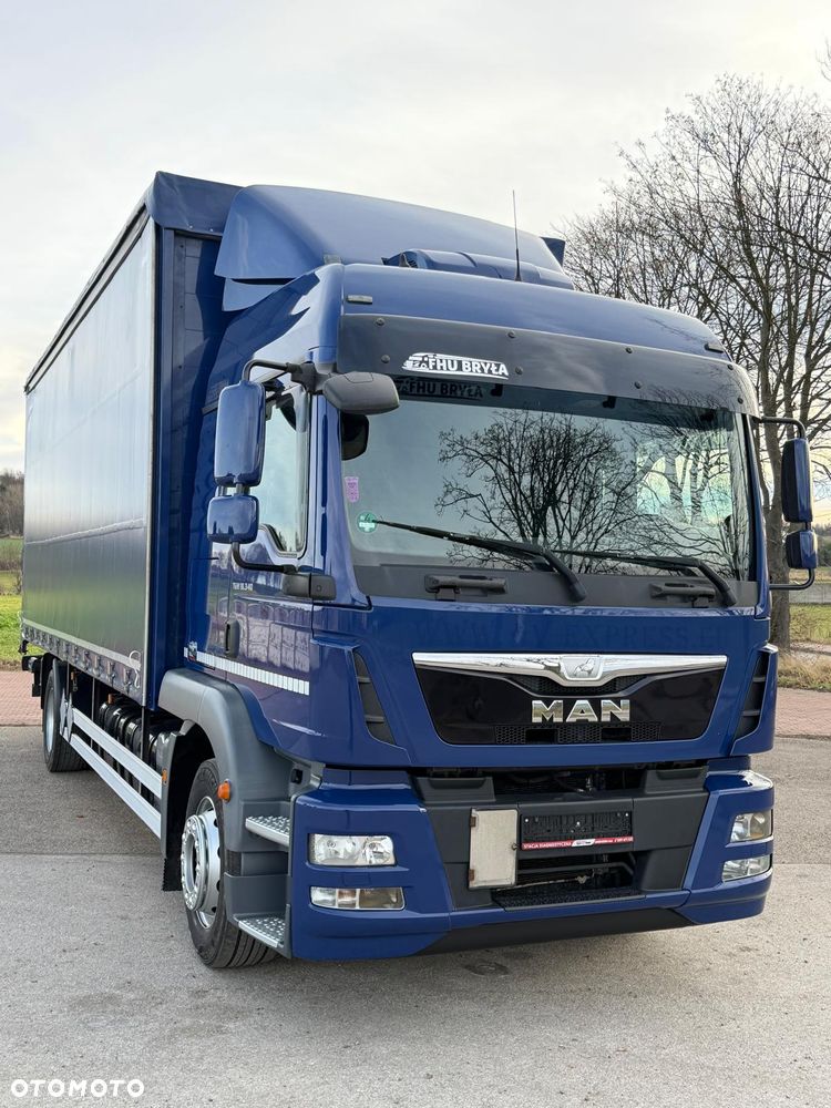 MAN TGM 18.340 / FIRANKA / SPROWADZONY /  9100 ŁADOWNOŚĆ / 18 PALET / E6 /  WINDA / - 3