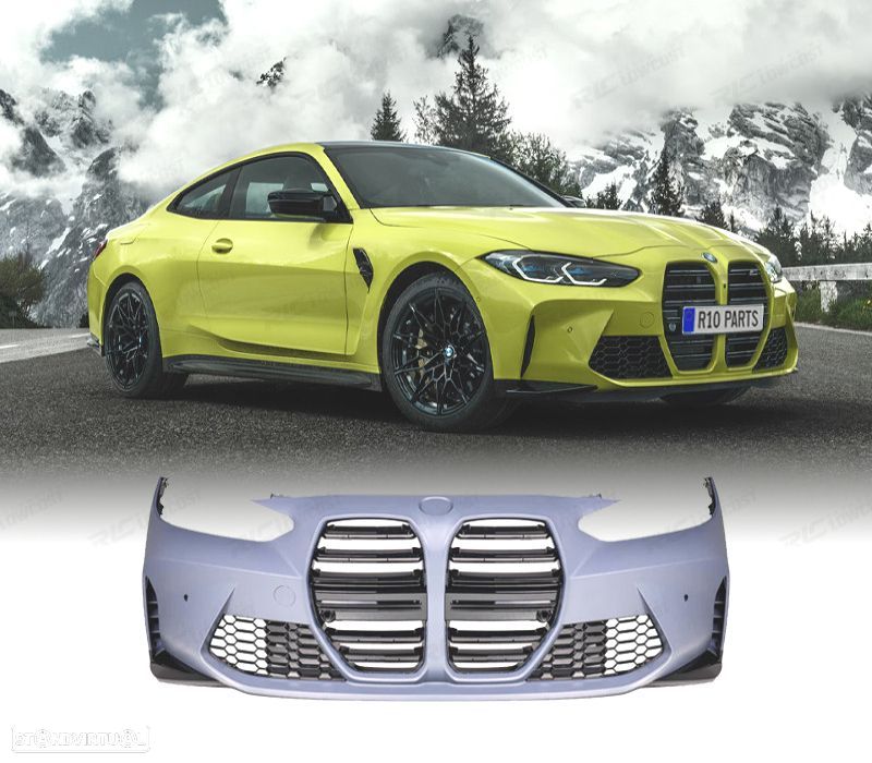 PÁRA-CHOQUES FRONTAL BMW G22 COUPE 20- LOOK M4 PDC ACC PARKING ASSISTANT - 1