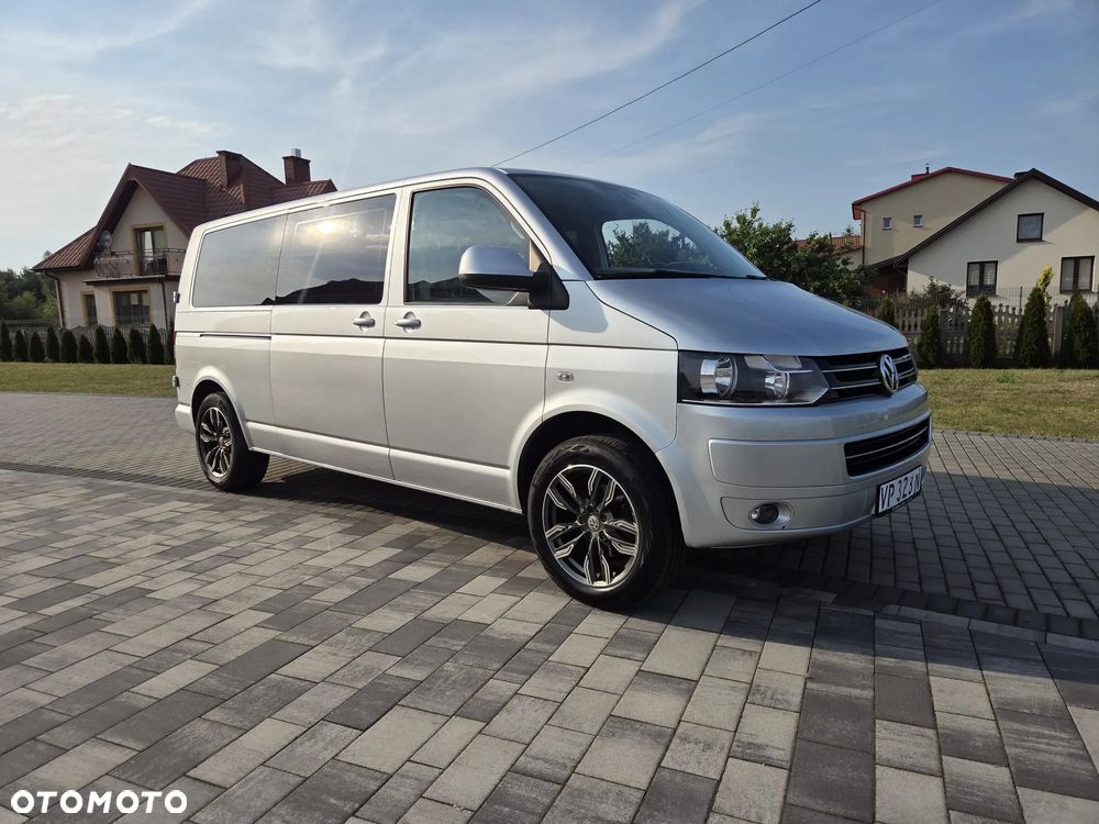Volkswagen TRANSPORTER FACE LIFT 2.0TDI LONG KLIMA FULL OPCJA ORYGINAŁ ZADBANY DUBEL KABINA - 4