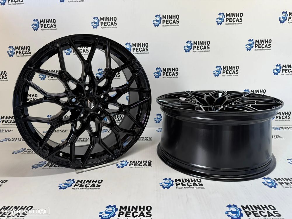 Jantes Fox FX9 em 19 (5x120) Preto Brilho - 4