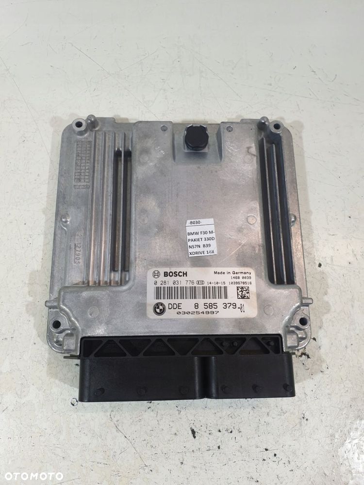 ZESTAW STARTOWY KOMPUTER 8585379 BMW F30 F80 EUR 3.0D N57 - 2