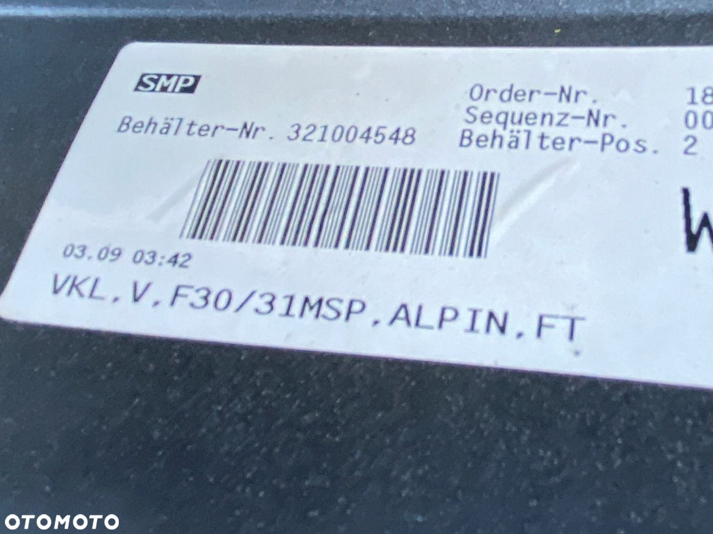 Zderzak przód przedni M pakiet BMW 3 f30 f31 - 14