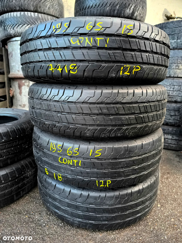 195/65R15 95T XL Opony Letnie Lato CONTINENTAL ContiVanContact 100 7mm Legnica ALU-RAD 195/65