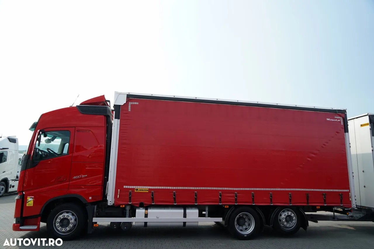 Volvo FH 460 / COMBINAȚIE TANDEM / TRAVERSE / MEGA / I-PARK COOL / DIRECȚIE AXĂ RAPIDĂ / CORTINĂ RANFORSATĂ / CONTRACT POST-SERVICE - 9
