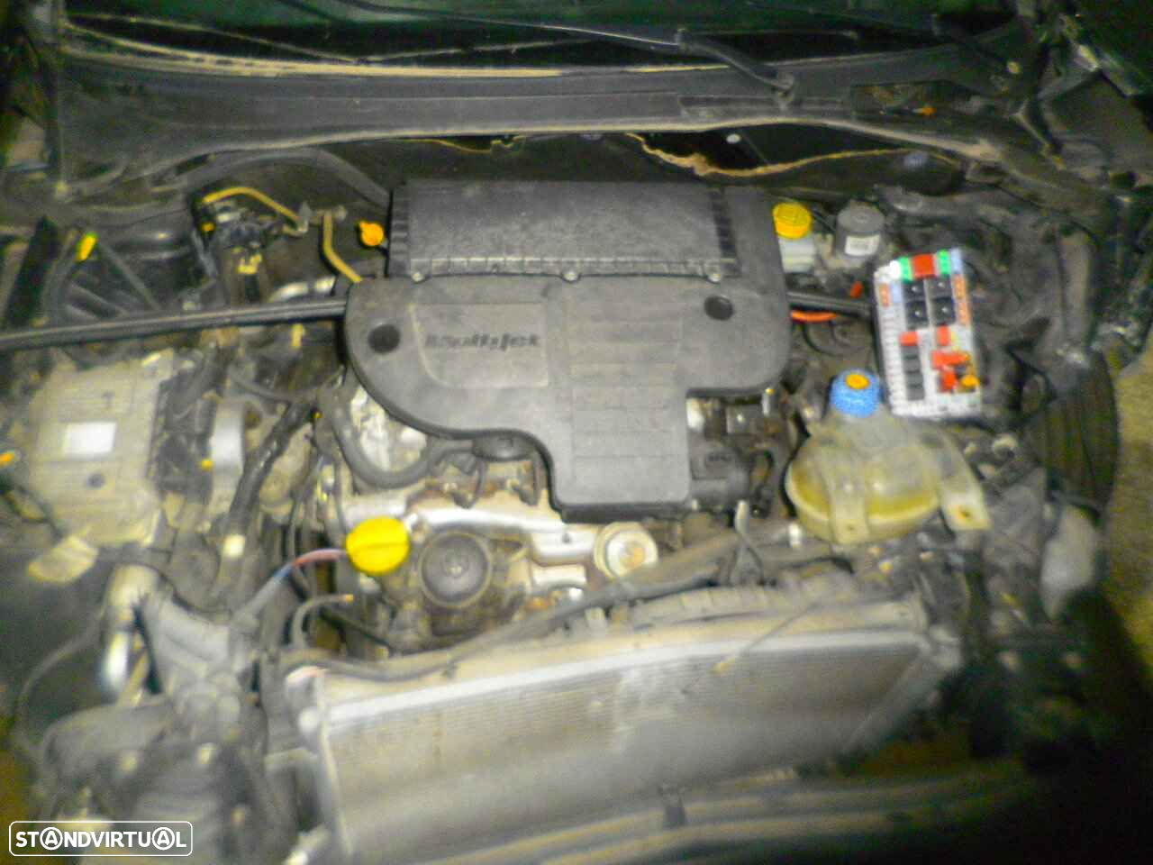 Carro MOT: 199A3000 Cxvel: 55192042 FIAT GRANDE PUNTO 2008 1.3D 90CV 3P PRETO DIESEL - 10
