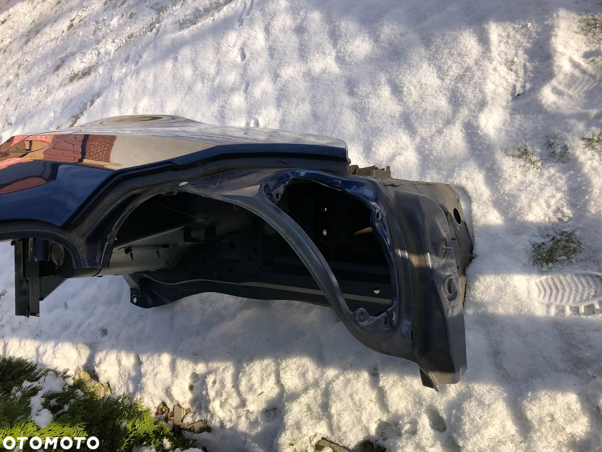 BMW E60 E61 ĆWIARTKA BŁOTNIK PODŁUŻNICA - 4