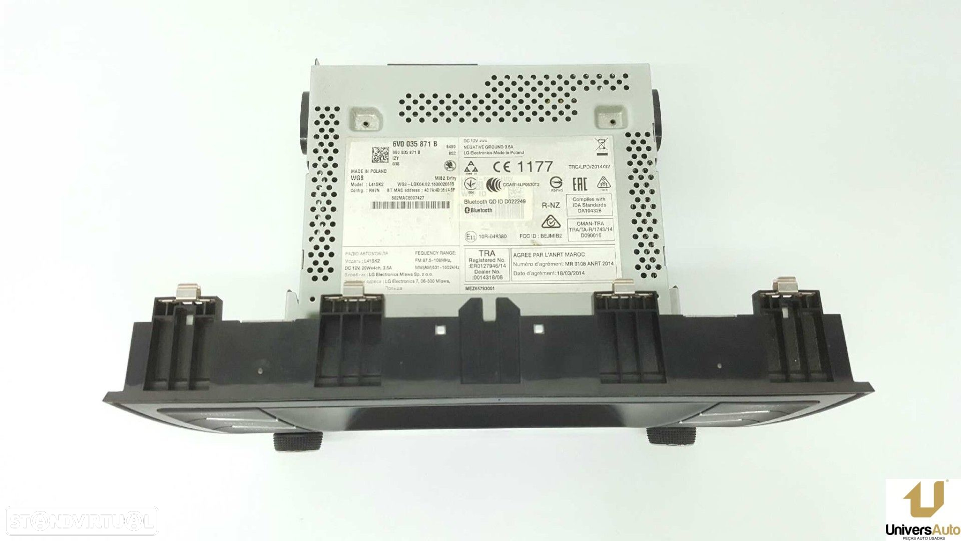 SISTEMA AUDIO / RADIO CD SKODA FABIA AMBITION - 5
