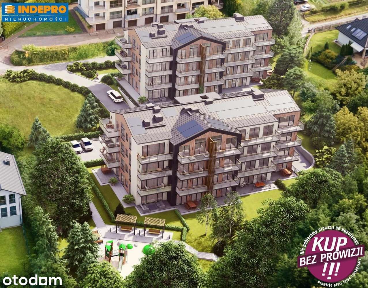 Apartament 3-Pokojowy 61,5 m² duży balkon Ustroń