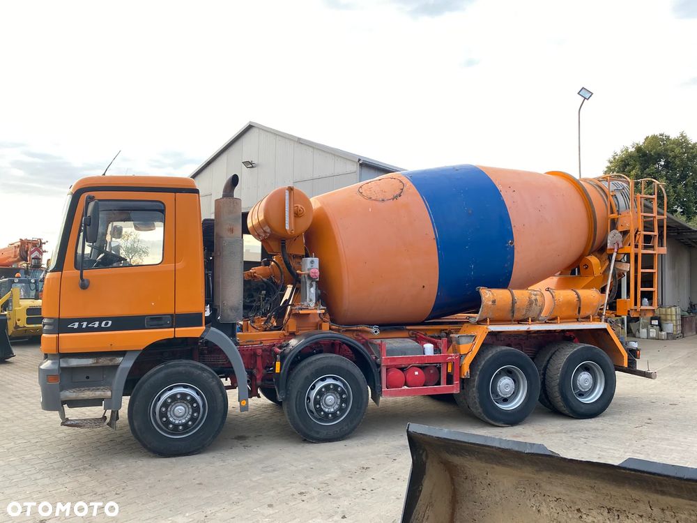 Mercedes-Benz ACTROS 4140, Z NIEMIEC, 9 m3, NAPĘD 8x4, MANUALNA SKRZYNIA, - 12