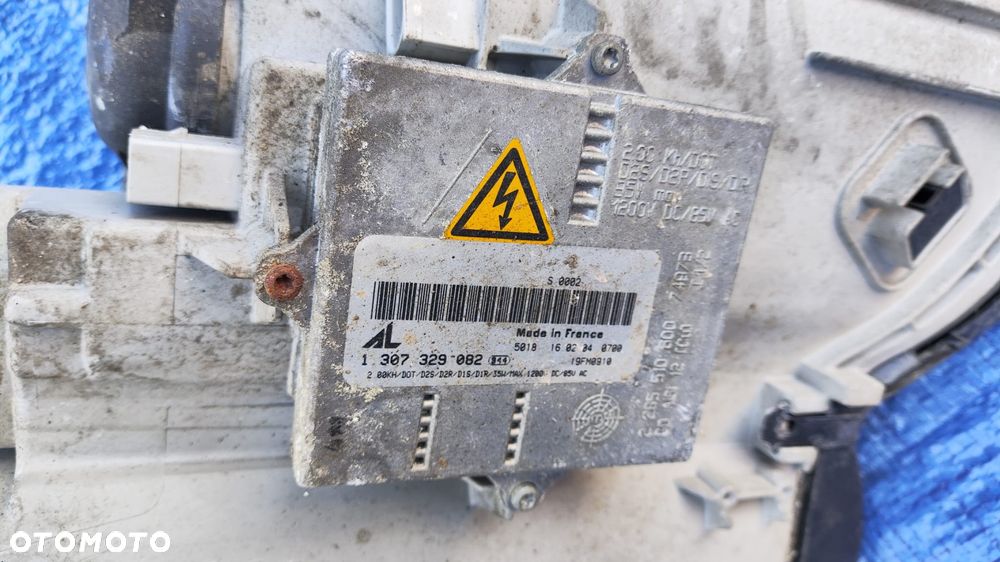 ZDERZAK ATRAPA GRILL BŁOTNIK PRAWY PAS PRZEDNI WZMOCNIENIE CHŁODNICE WENTYLATOR SPRYSKIWACZE LAMPY BI-XENON XENON PRZÓD KOMPLETNY ORYGINALNY LAKIER C946 946 DO ZAŁOŻENIA W KOLOR MERCEDES SL R230 W230 SL500 - 30