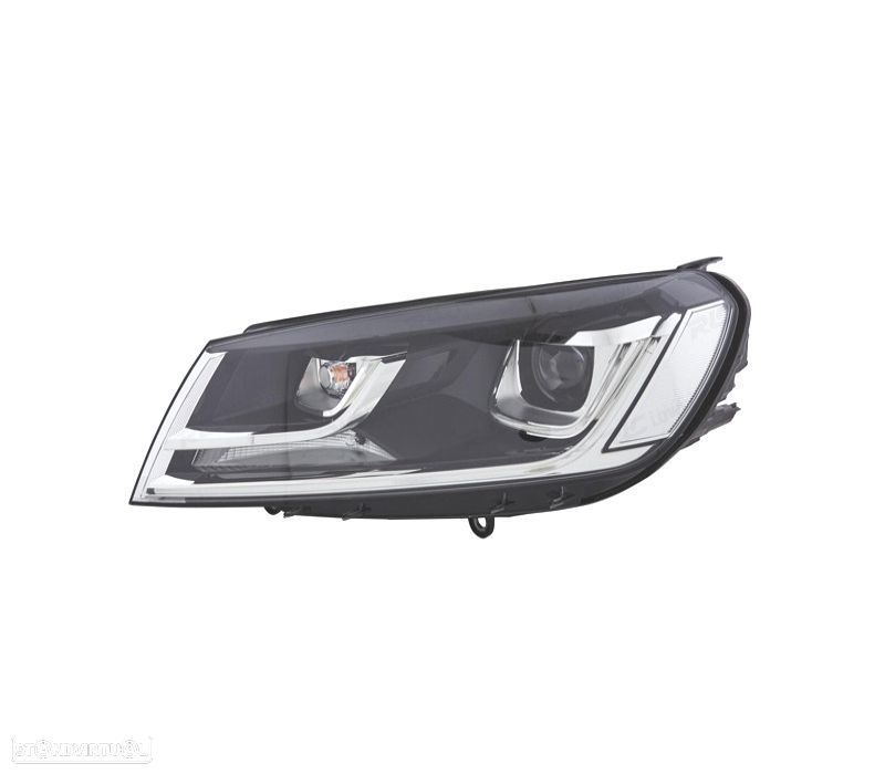 FAROL ESQ BI-XENON VOLKSWAGEN VW TOUAREG 14-18 COM LUZES DIURNAS LED