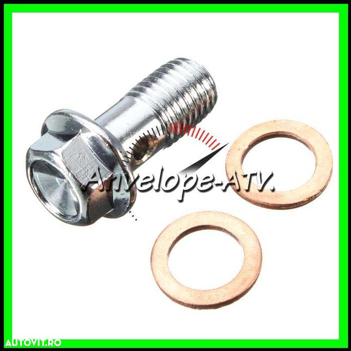 Pompa Frana Hidraulica ATV de Mana cu Blocator Dreapta - Universala - 8