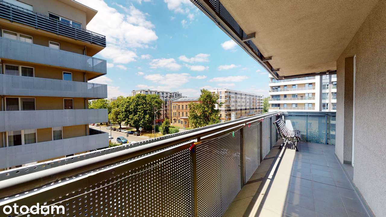 3 sypialnie, 2 łazienki, balkon i klimatyzacja | Tęczowa 74