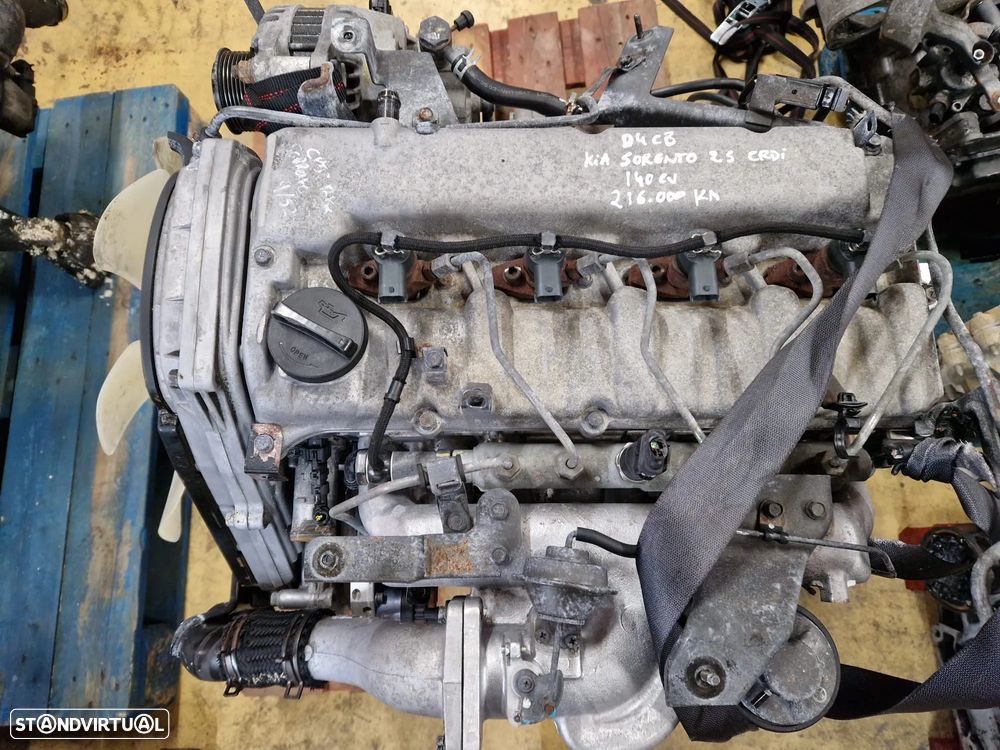 Motor usado D4CB KIA SORENTO 2.5 CRDI 140CV - 1