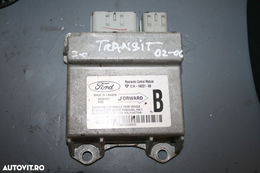 Modul Calculator Airbag ford Transit 2001-2005 Livram Oriunde - 1