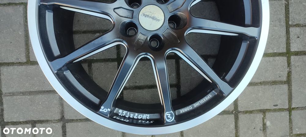 FELGI 5x112 2x10J x20 CALI ET55 SPEEDLINE CORSE RONAL 2x9.5J x20 CALI STOPNIOWANE ET25 MERCEDES AUDI VW SEAT SKODA KOMPLET 4 SZTUKI - 10