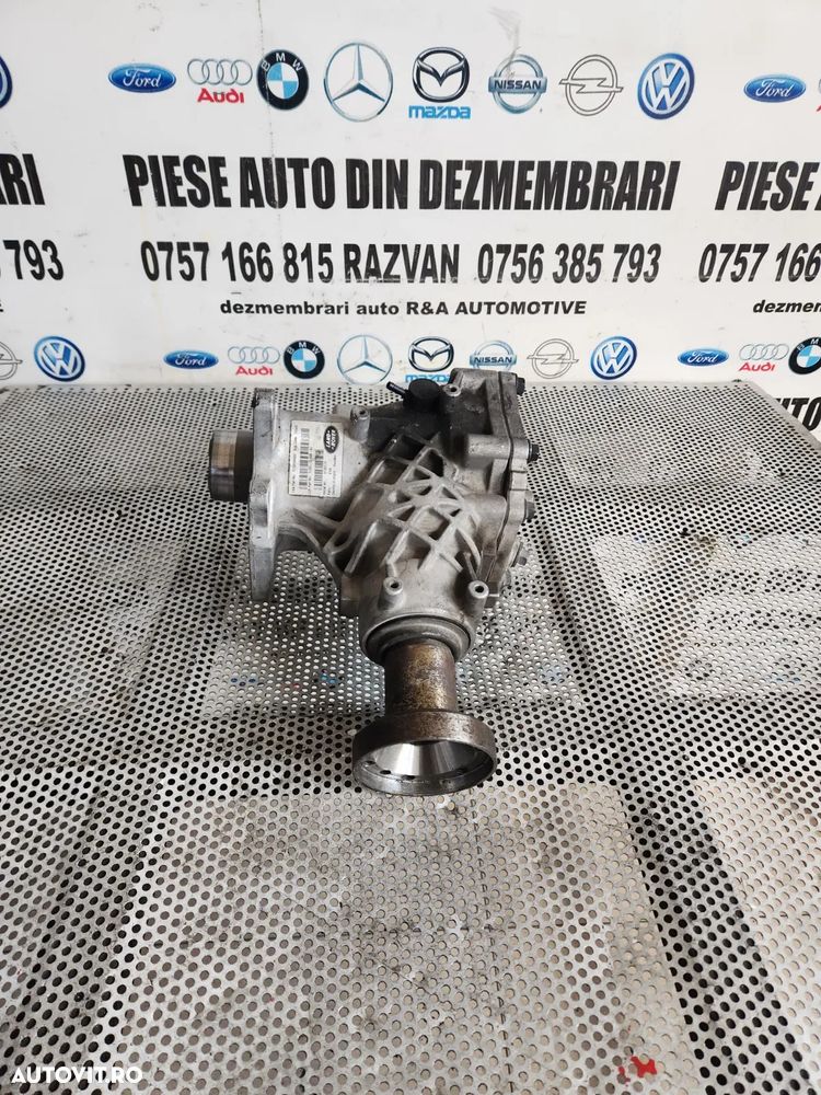 Grup Diferential Cutie Transfer Land Rover Range Rover Evoque Discovery Sport Jaguar E/F Pace 2.0 D Raport 2.58 Cod EJ32-7L486-AC An 2013-2014-2015-2016-2017-2018-2019 Dezmembrez Range Rover Evoque Facelift An 2015-2016-2017-2018-2019 2.0 D Automat 4x4 Volan Stanga - Dezmembrari Arad - 1