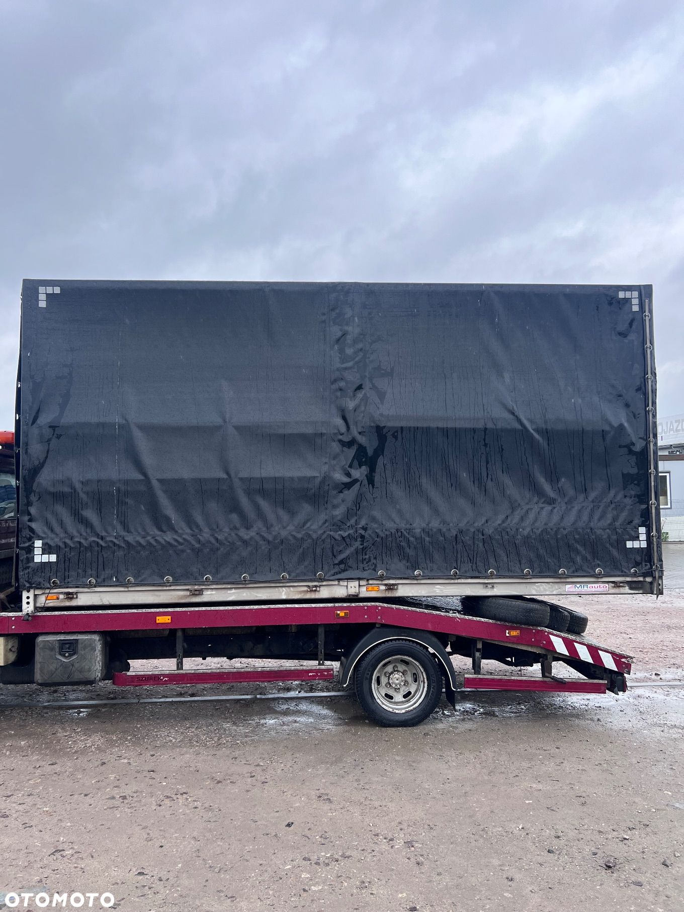 Plandeka paka 10 palet Renault Master III 19r dł 4,80 szer 2,20 - 1