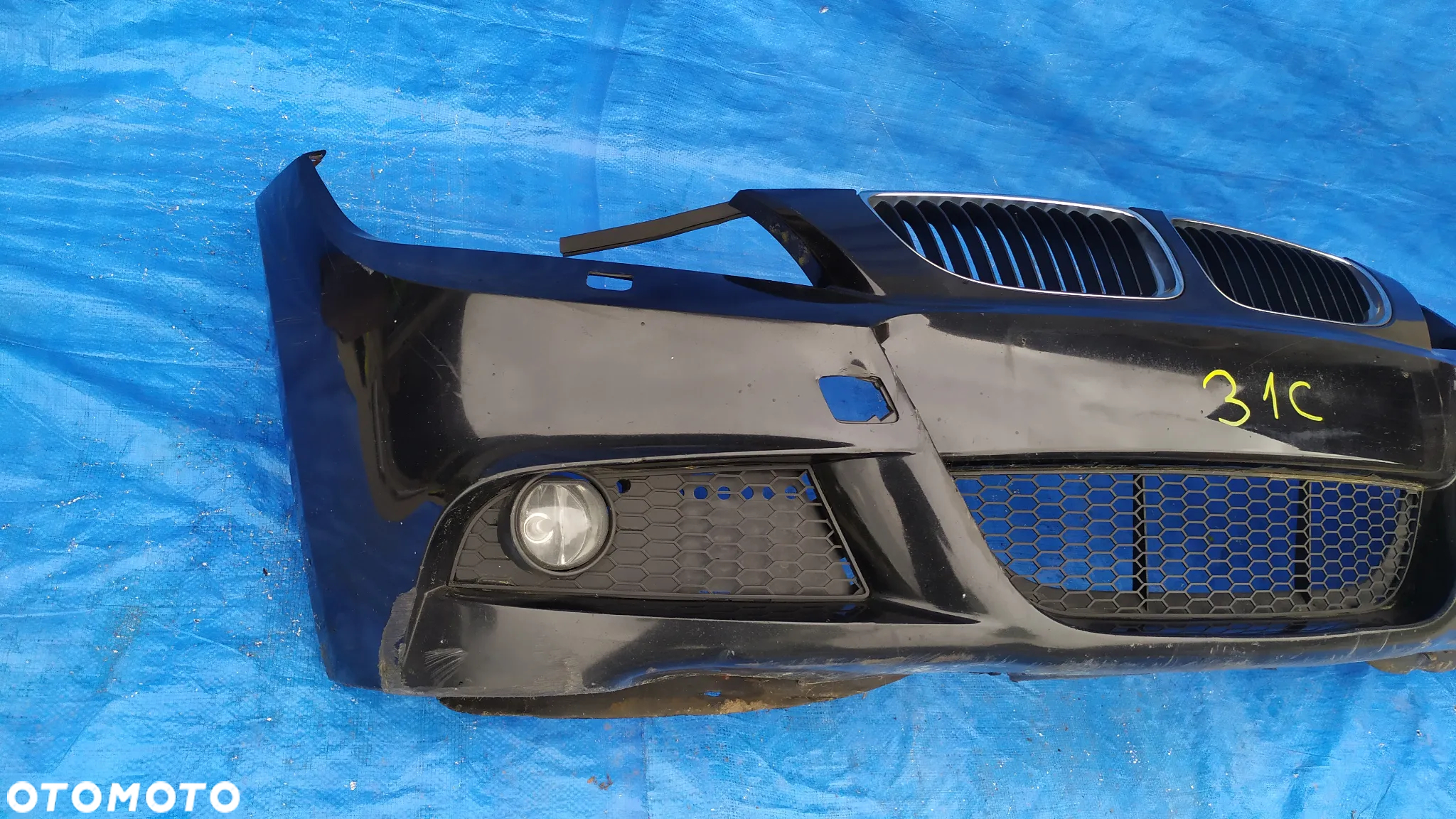 Zderzak przód przedni BMW 3 E90/E91 E90 M PAKIET LIFT SPRYSKI XENON wysyłka - 10