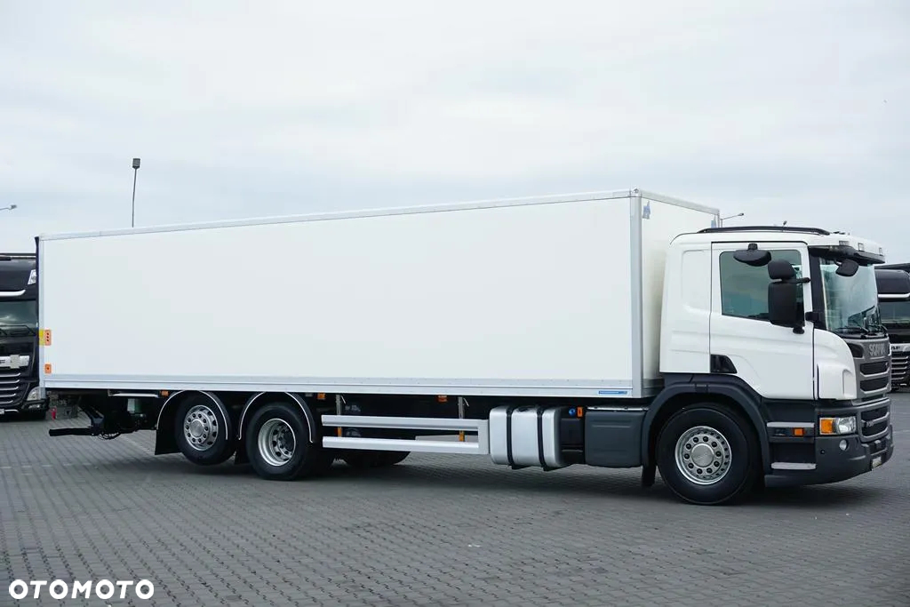 Scania P 320 / EURO 6 / KONTENER + WINDA / 22 PALETY / OŚ SKRĘTNA - 4