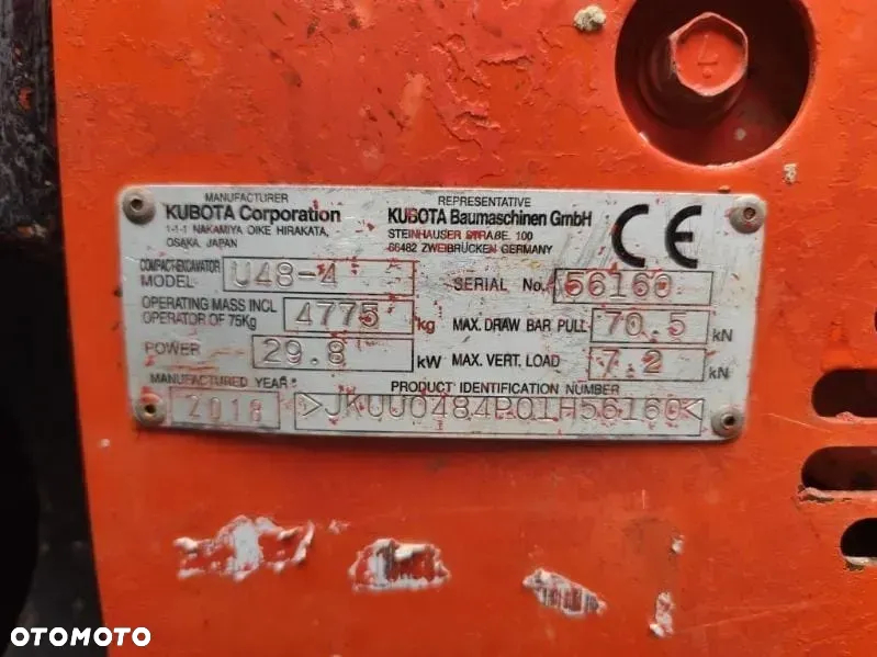 Kubota U48-4 - 9