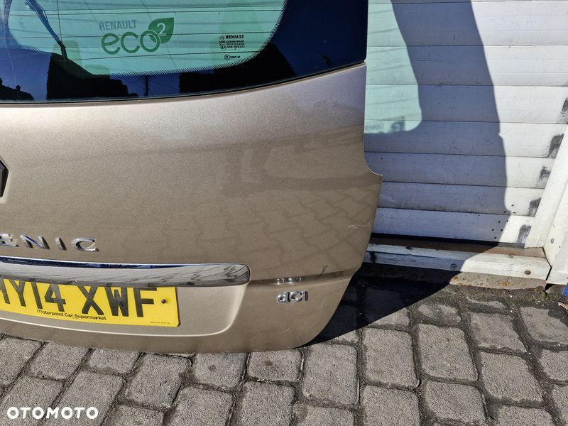 RENAULT GRAND SCENIC III 3  KLAPA BAGAŻNIKA TYŁ TYLNA TEHNP - 8