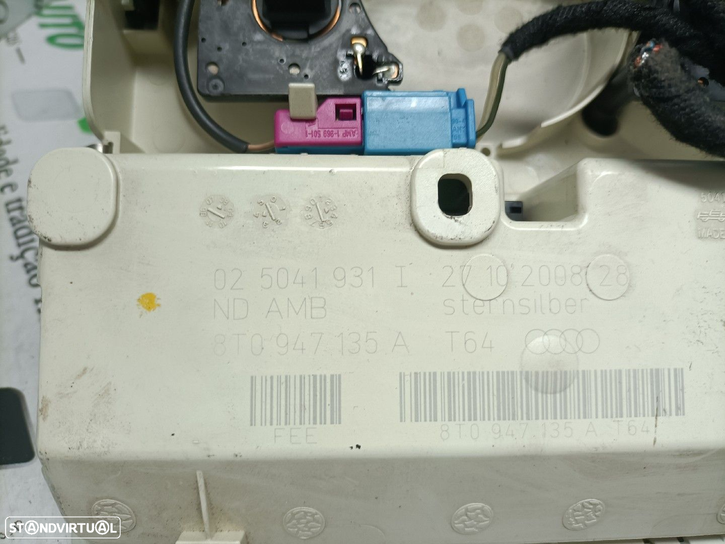 Plafonier / Botão Luz Tecto Audi A4 Avant (8K5, B8) - 4
