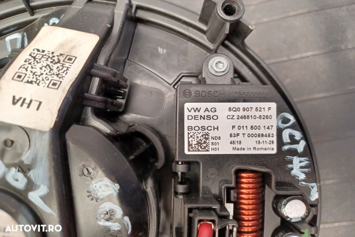 Ventilator aeroterma 5Q0907521F  5Q0907521F Skoda Octavia 3 [2013 - 2 - 5