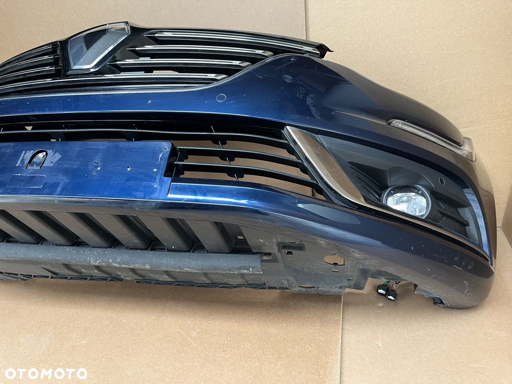 ZDERZAK RENAULT TALISMAN 2015-2019 6xPDC ZNACZEK RADAR LED KOMPLETNY GRILL - 5
