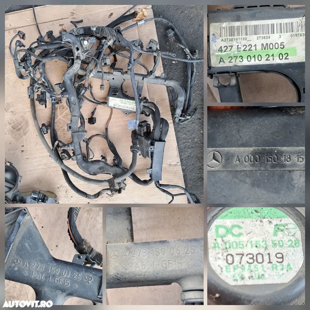 Compresor ac clima climatronic diesel benzina w221 w219 w164 w463 capac motor debitmetru electromotor SAM ECU calc motor instalatie electrica bobina inductie mercedes S-class R-class E-class ML GLE 2005-2010 - 8