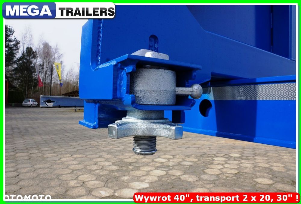 Mega 65 m³ wywrotka na kontener 40 Ft / do 44,0 T DMC zestawu !!! - 27