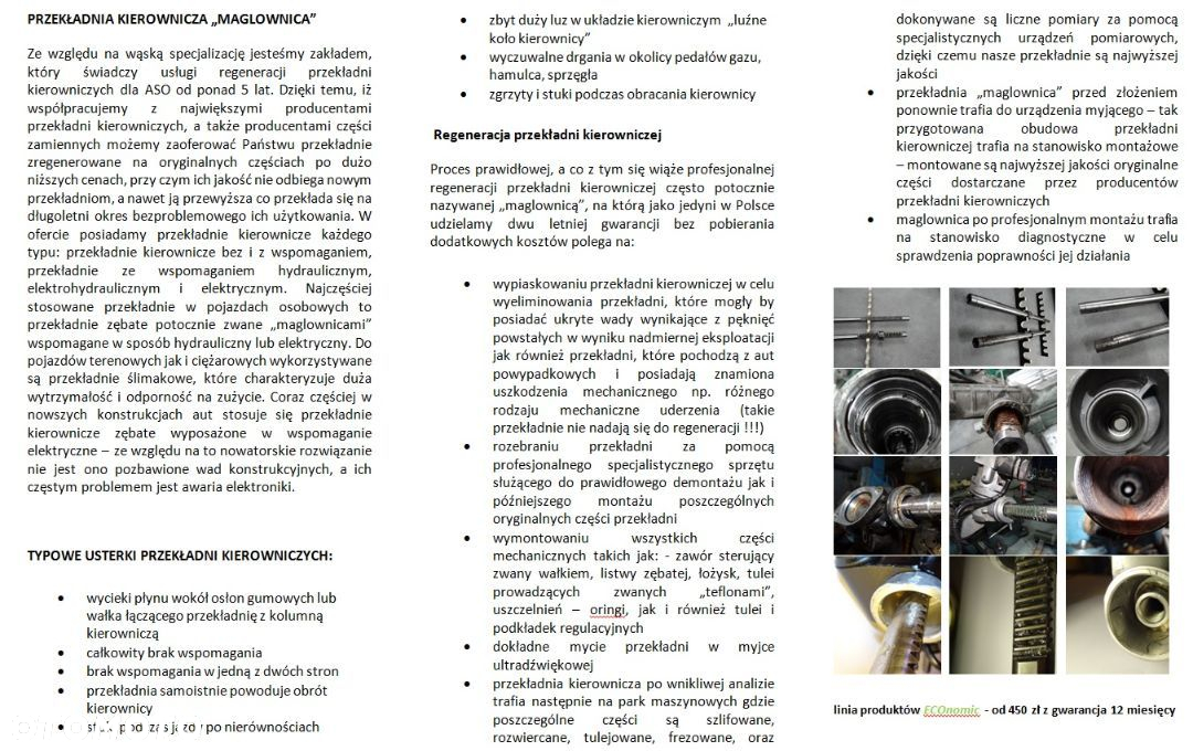 JEEP COMMANDER XK XH 06-10r. PRZEKŁADNIA KIEROWNICZA MAGLOWNICA - 2