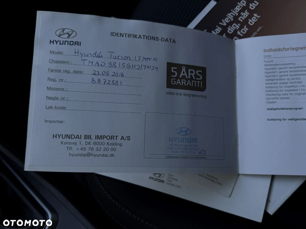 Hyundai Tucson blue 1.7 CRDi 2WD DCT Premium - 38