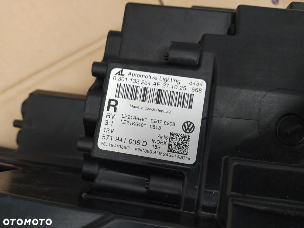 VW TIGUAN 3 III 24- LAMPA LAMPY REFLEKTOR REFLEKTORY PRZÓD PRZEDNIE FULL LED PRAWA LEWA PRZETWORNICA KOMPLETNA ORYGINAŁ - 33