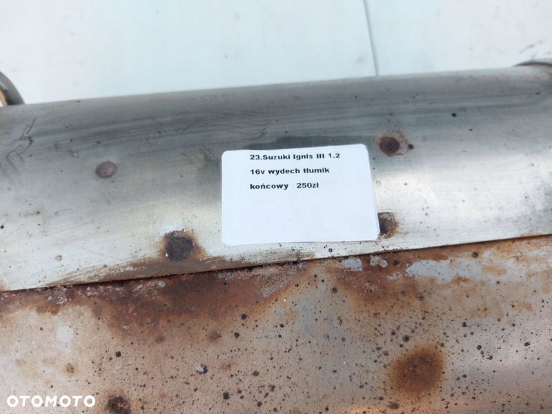 suzuki ignis 3 iii 1.2 16v tłumik końcowy wydech - 4