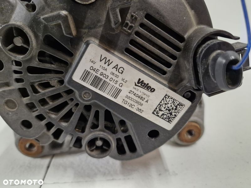 volkswagen golf vii 7 1.0 tsi alternator 04e903015g - 6